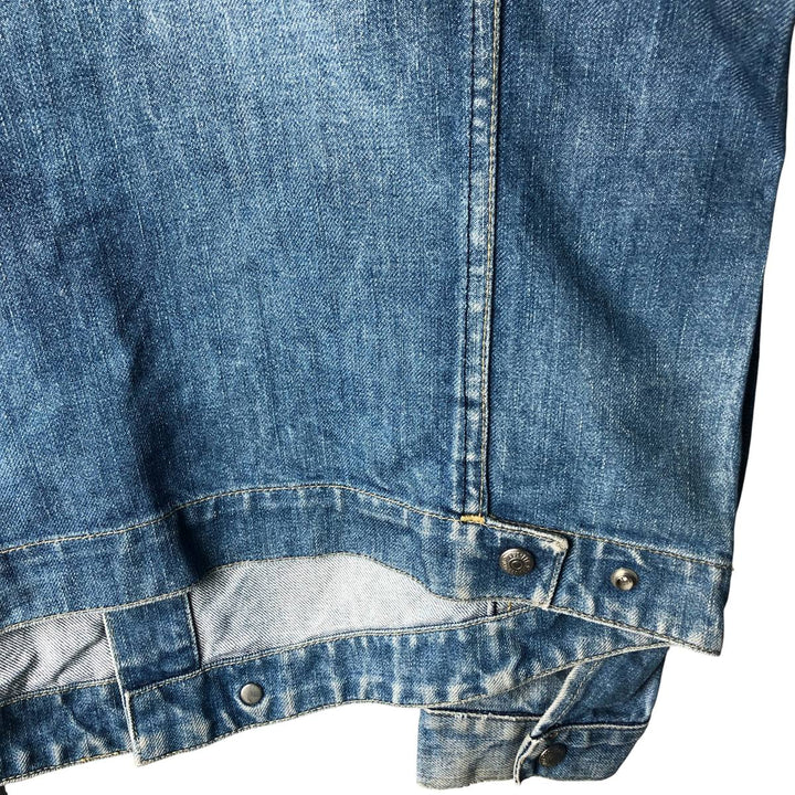 2000'S Levi's Engineered Euro Model 70100-0835 draped denim jacket, men's size L cotton blue type Vintage Second Hand