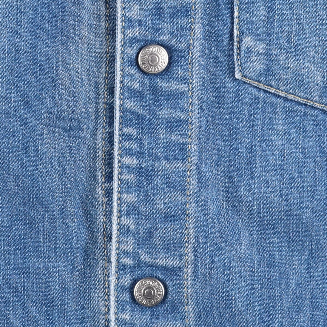 Levi's ENGINEERED 70100-0843 Euro Model Draped Denim Jacket, Men's Size L cotton blue type Vintage Second Hand