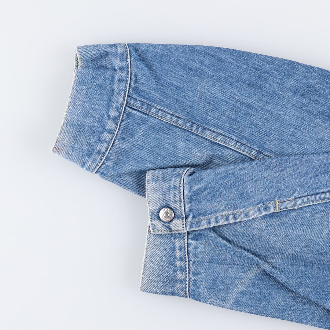 Levi's ENGINEERED 70100-0843 Euro Model Draped Denim Jacket, Men's Size L cotton blue type Vintage Second Hand