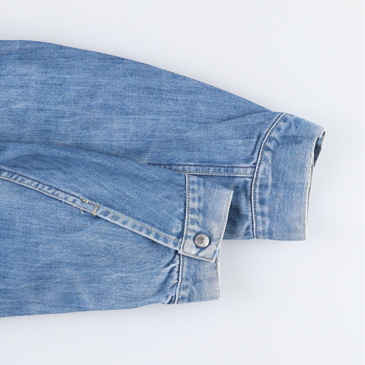 Levi's ENGINEERED 70100-0843 Euro Model Draped Denim Jacket, Men's Size L cotton blue type Vintage Second Hand