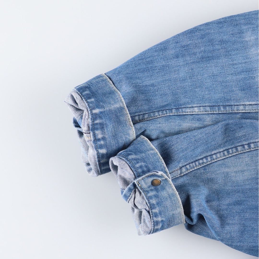 Levi's ENGINEERED 70100-0843 Euro Model Draped Denim Jacket, Men's Size L cotton blue type Vintage Second Hand