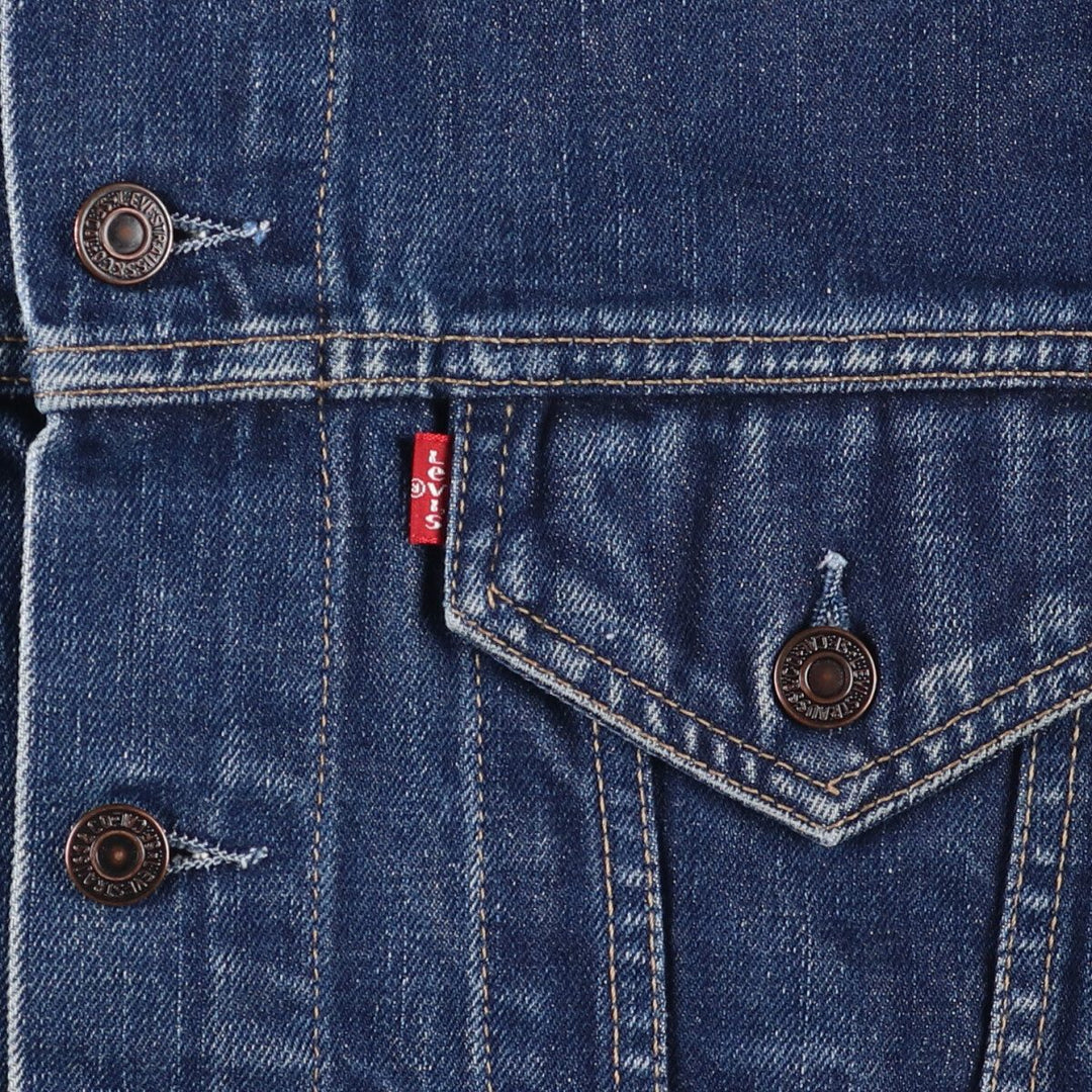 2000'S Levi's 70500-0401 Euro Model Denim Jacket, Men's Size L cotton blue type Vintage Second Hand