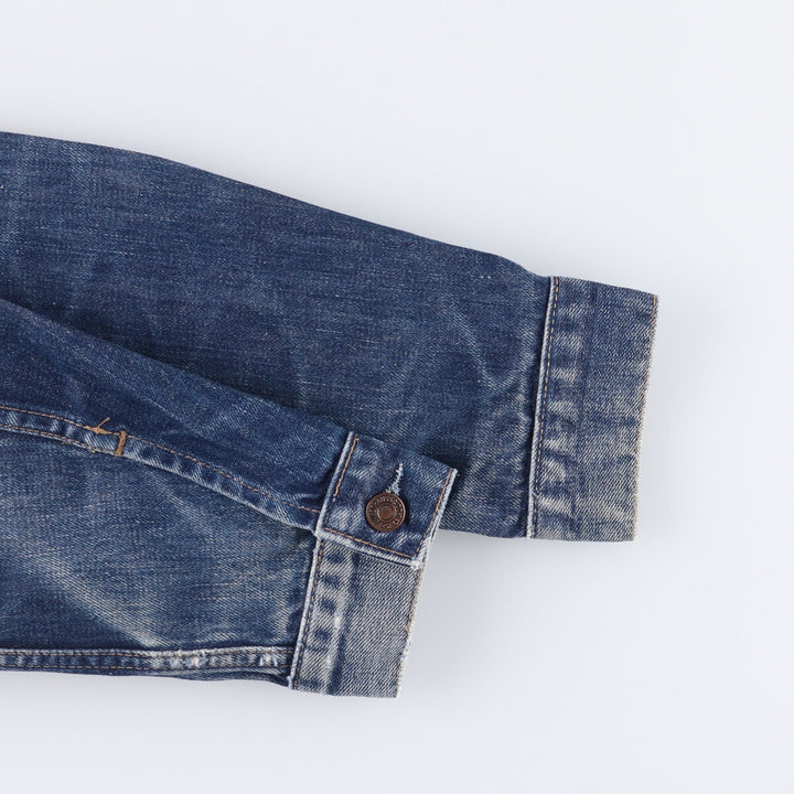 2000'S Levi's 70500-0401 Euro Model Denim Jacket, Men's Size L cotton blue type Vintage Second Hand