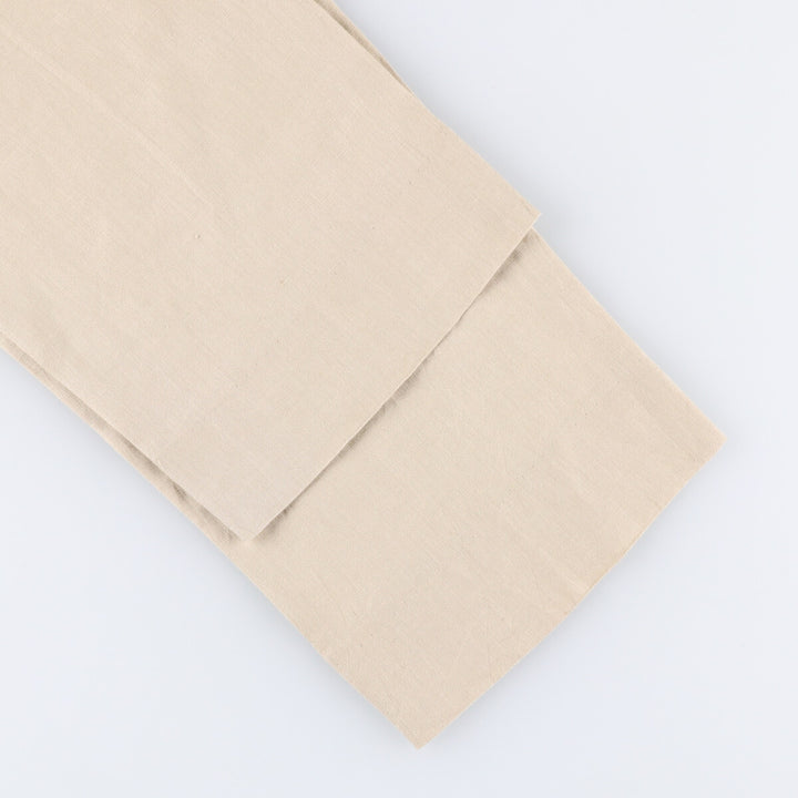 2000s~ Calvin Klein linen pants slacks men's size W31 linen Beige type Vintage Second Hand