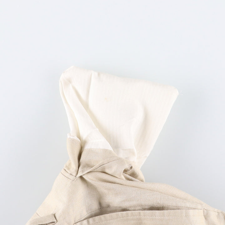 2000s~ Calvin Klein linen pants slacks men's size W31 linen Beige type Vintage Second Hand