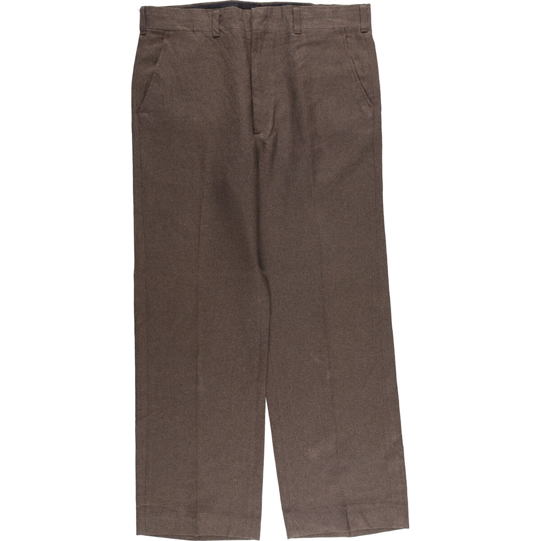 Vintage 70s-80'S Haggar slacks, made in the USA, men's size W36. unclear brown type Vintage Second Hand