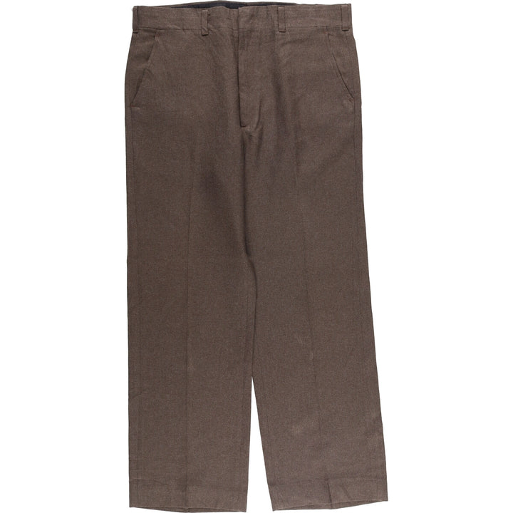 Vintage 70s-80'S Haggar slacks, made in the USA, men's size W36. unclear brown type Vintage Second Hand
