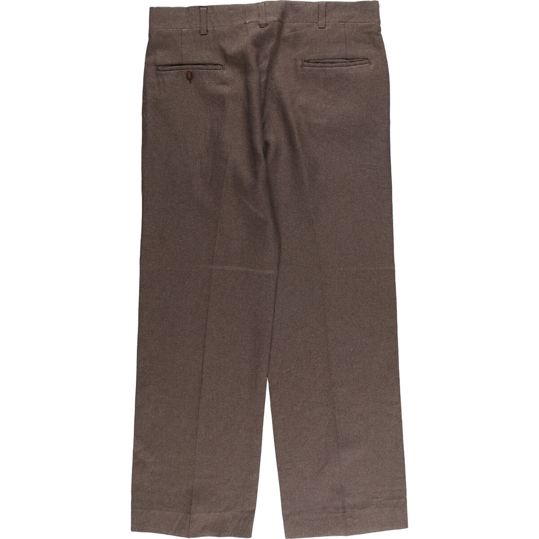 Vintage 70s-80'S Haggar slacks, made in the USA, men's size W36. unclear brown type Vintage Second Hand