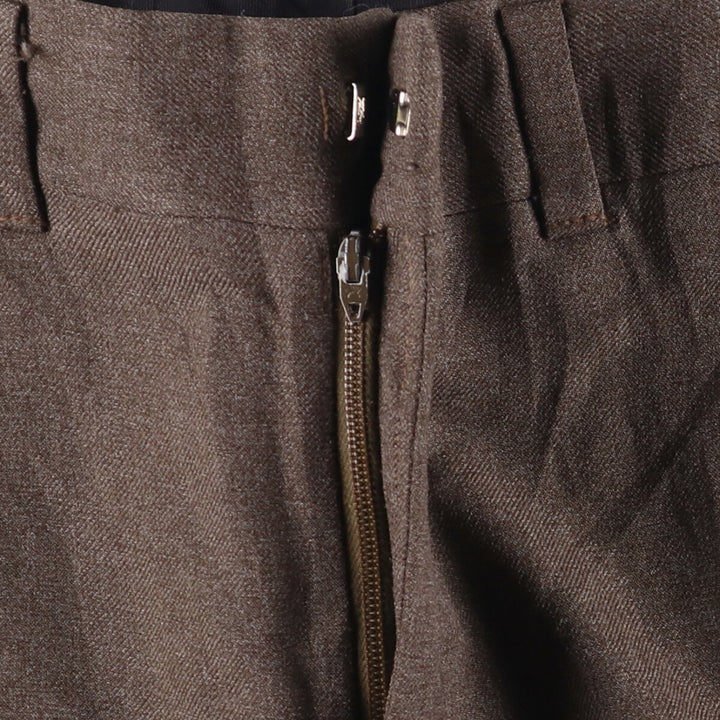 Vintage 70s-80'S Haggar slacks, made in the USA, men's size W36. unclear brown type Vintage Second Hand