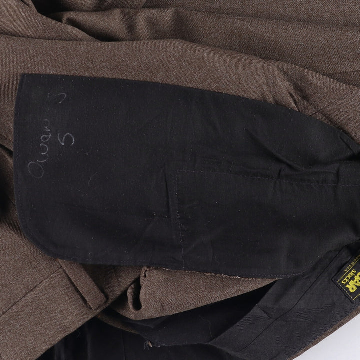 Vintage 70s-80'S Haggar slacks, made in the USA, men's size W36. unclear brown type Vintage Second Hand