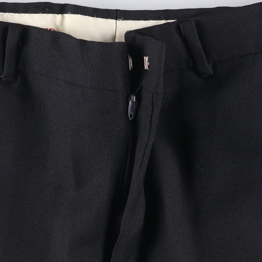 Vintage 1980'S Haban Stretch Slacks, Made in USA, Men's Size 34 unclear black type Vintage Second Hand