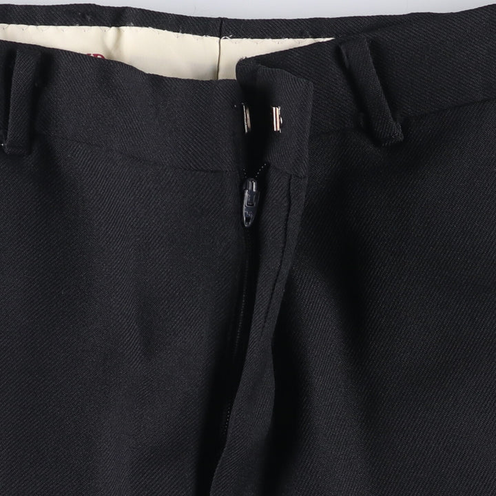 Vintage 1980'S Haban Stretch Slacks, Made in USA, Men's Size 34 unclear black type Vintage Second Hand