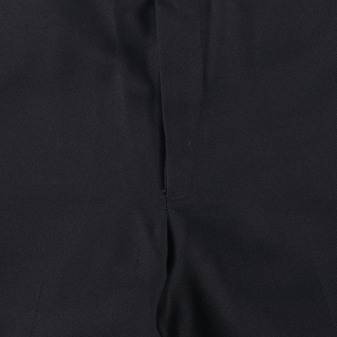 Vintage 1980'S Haban Stretch Slacks, Made in USA, Men's Size 34 unclear black type Vintage Second Hand