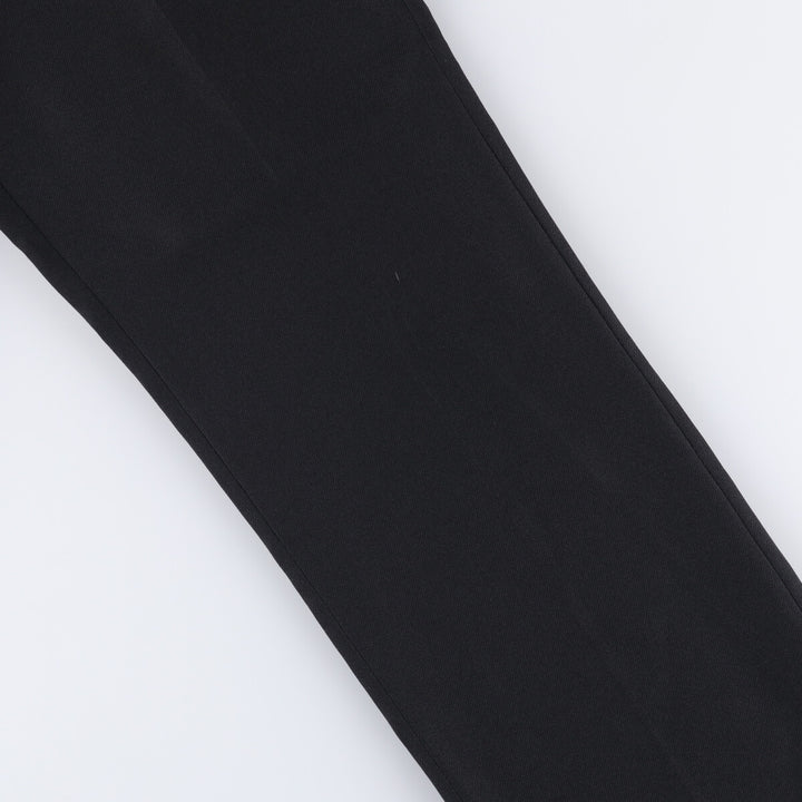 Vintage 1980'S Haban Stretch Slacks, Made in USA, Men's Size 34 unclear black type Vintage Second Hand