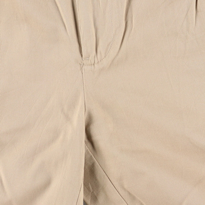 Ralph Lauren POLO by Ralph Lauren Two-pleat cotton slacks pants for men, size W34 cotton Beige type Vintage Second Hand