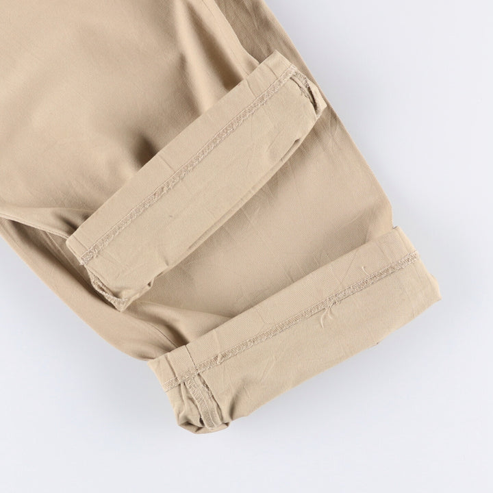 Ralph Lauren POLO by Ralph Lauren Two-pleat cotton slacks pants for men, size W34 cotton Beige type Vintage Second Hand