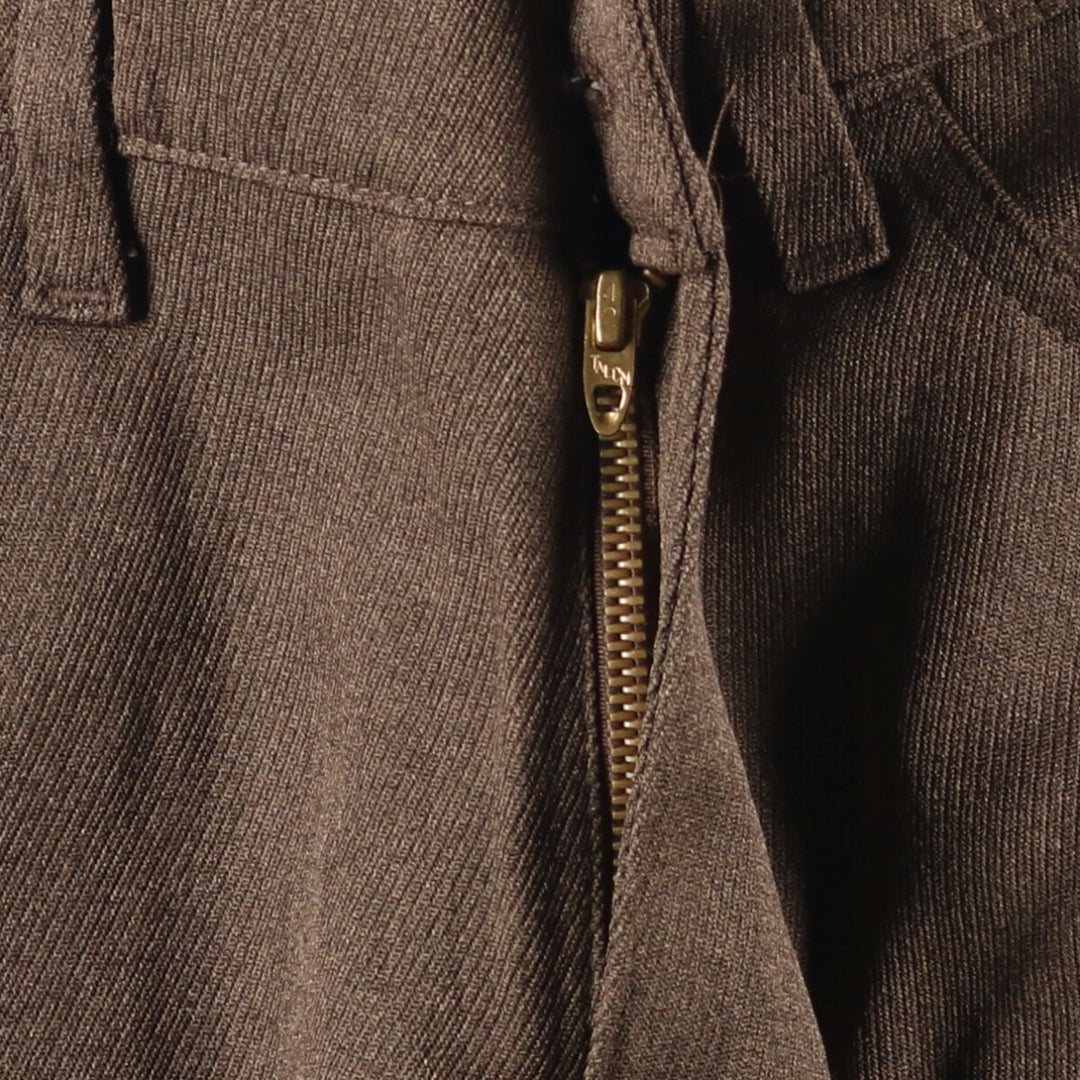 70s~80'S Levi's STA-PREST slacks pants for men, size w36, vintage unclear brown type Vintage Second Hand