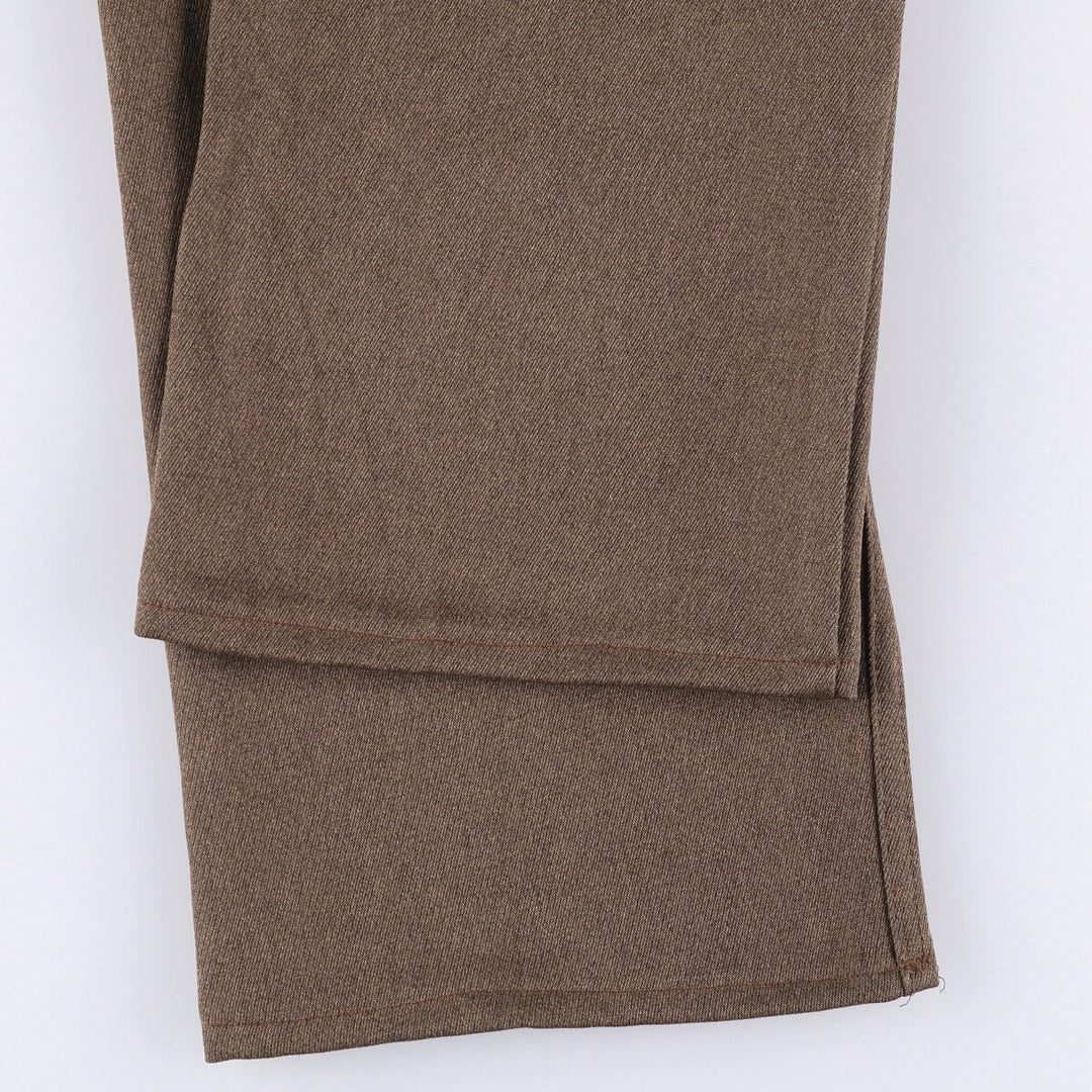 70s~80'S Levi's STA-PREST slacks pants for men, size w36, vintage unclear brown type Vintage Second Hand