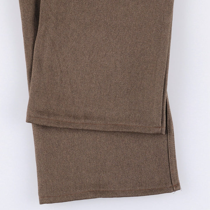 70s~80'S Levi's STA-PREST slacks pants for men, size w36, vintage unclear brown type Vintage Second Hand