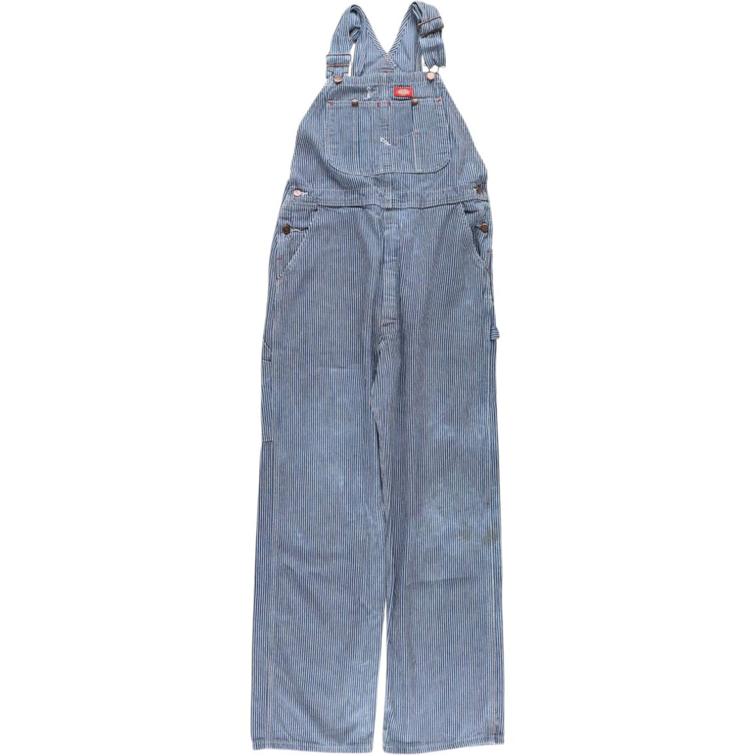 Dickies Hickory Stripe Overalls, Men's, Size W36 unclear navy blue type Vintage Second Hand