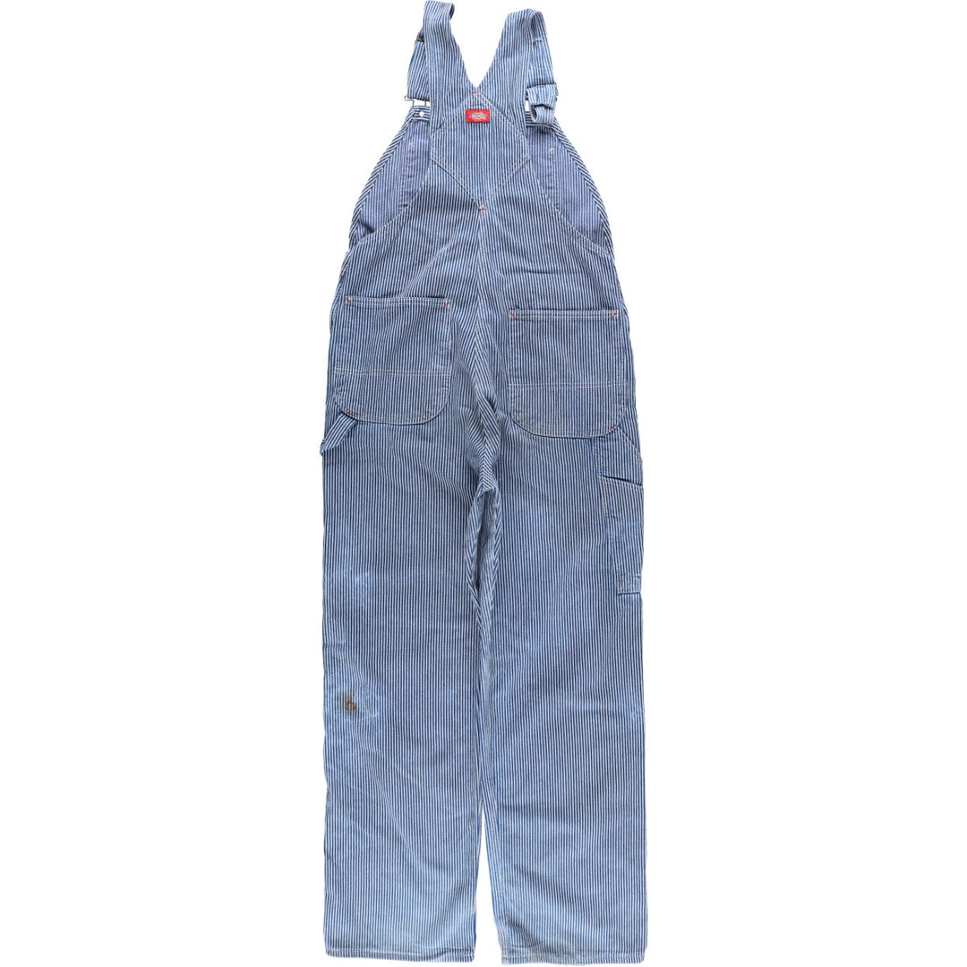 Dickies Hickory Stripe Overalls, Men's, Size W36 unclear navy blue type Vintage Second Hand