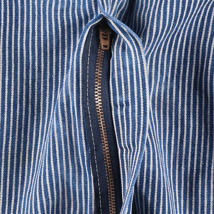 Dickies Hickory Stripe Overalls, Men's, Size W36 unclear navy blue type Vintage Second Hand