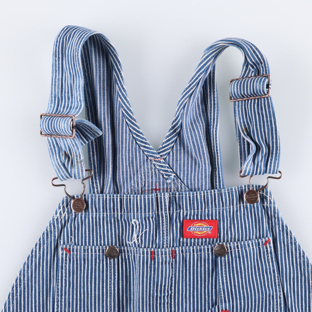 Dickies Hickory Stripe Overalls, Men's, Size W36 unclear navy blue type Vintage Second Hand