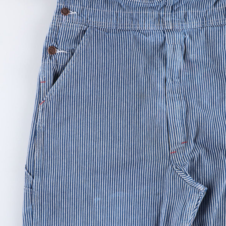 Dickies Hickory Stripe Overalls, Men's, Size W36 unclear navy blue type Vintage Second Hand