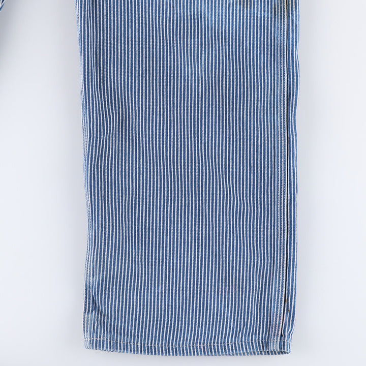 Dickies Hickory Stripe Overalls, Men's, Size W36 unclear navy blue type Vintage Second Hand