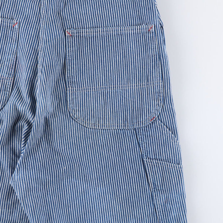 Dickies Hickory Stripe Overalls, Men's, Size W36 unclear navy blue type Vintage Second Hand