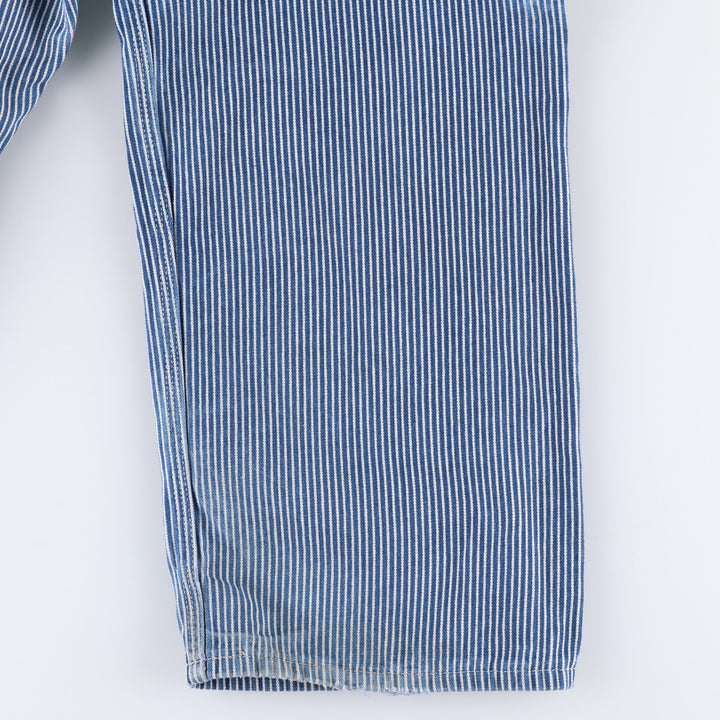 Dickies Hickory Stripe Overalls, Men's, Size W36 unclear navy blue type Vintage Second Hand