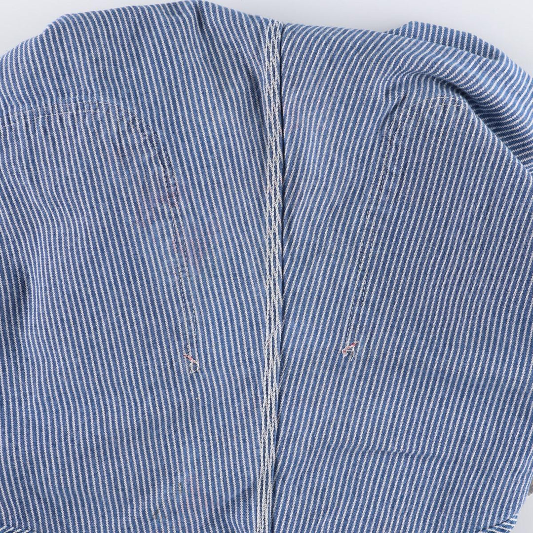 Dickies Hickory Stripe Overalls, Men's, Size W36 unclear navy blue type Vintage Second Hand