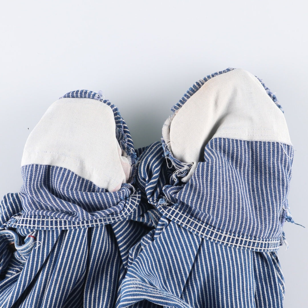 Dickies Hickory Stripe Overalls, Men's, Size W36 unclear navy blue type Vintage Second Hand