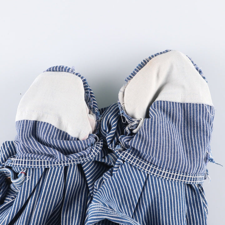 Dickies Hickory Stripe Overalls, Men's, Size W36 unclear navy blue type Vintage Second Hand