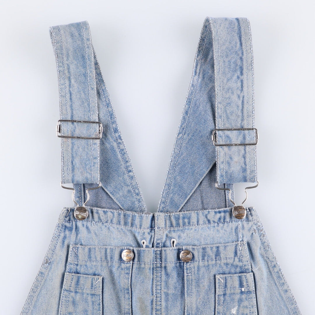 Big Smith Men's Denim Overalls, Size W34 unclear blue type Vintage Second Hand