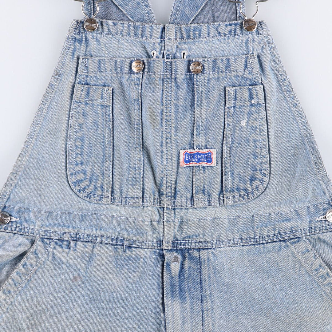 Big Smith Men's Denim Overalls, Size W34 unclear blue type Vintage Second Hand