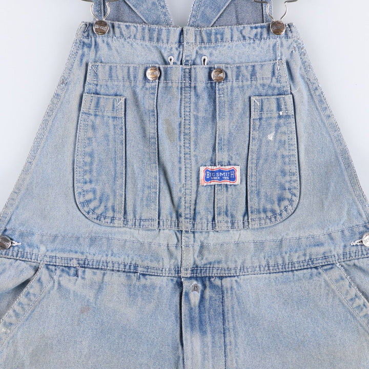 Big Smith Men's Denim Overalls, Size W34 unclear blue type Vintage Second Hand