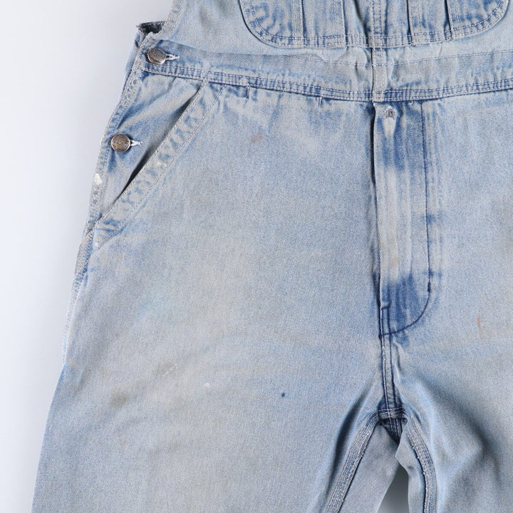 Big Smith Men's Denim Overalls, Size W34 unclear blue type Vintage Second Hand