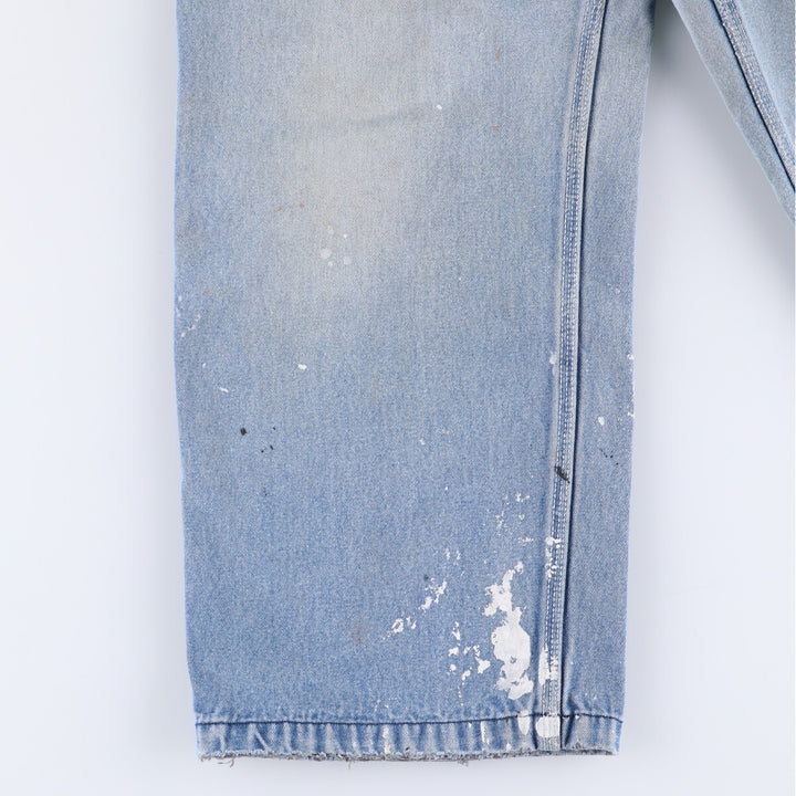 Big Smith Men's Denim Overalls, Size W34 unclear blue type Vintage Second Hand