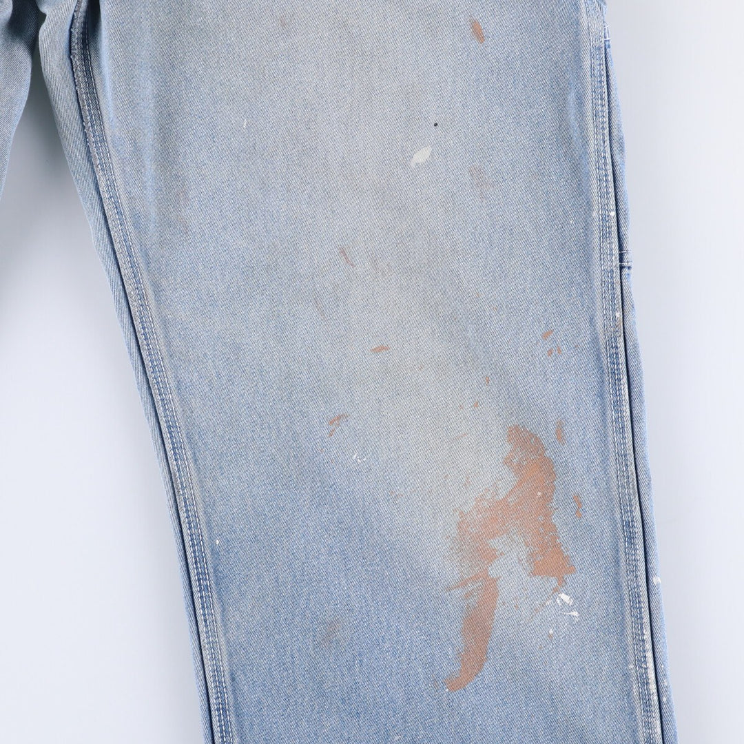 Big Smith Men's Denim Overalls, Size W34 unclear blue type Vintage Second Hand