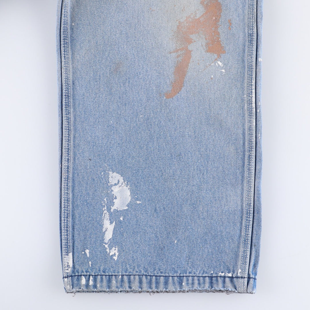 Big Smith Men's Denim Overalls, Size W34 unclear blue type Vintage Second Hand