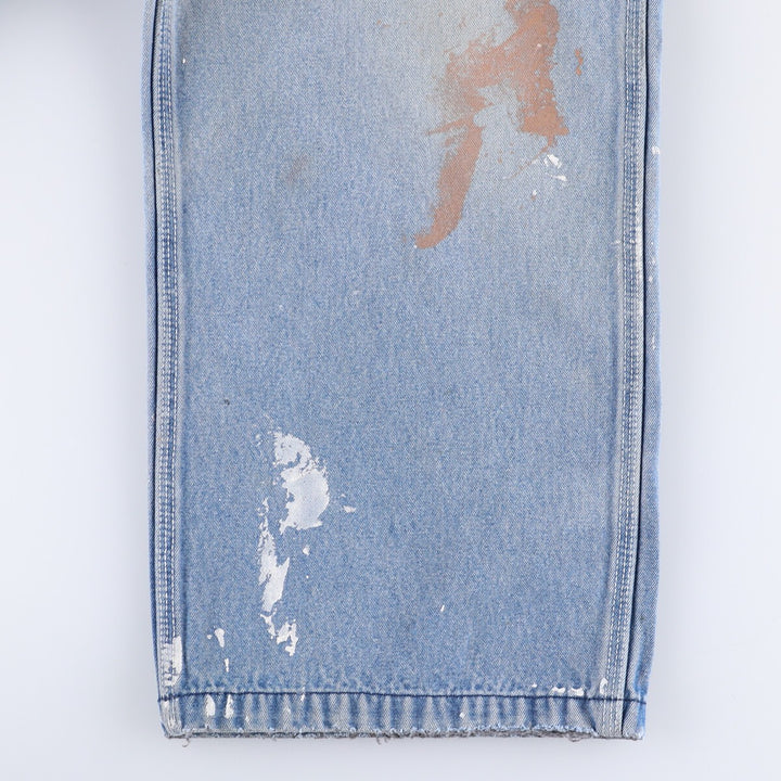 Big Smith Men's Denim Overalls, Size W34 unclear blue type Vintage Second Hand
