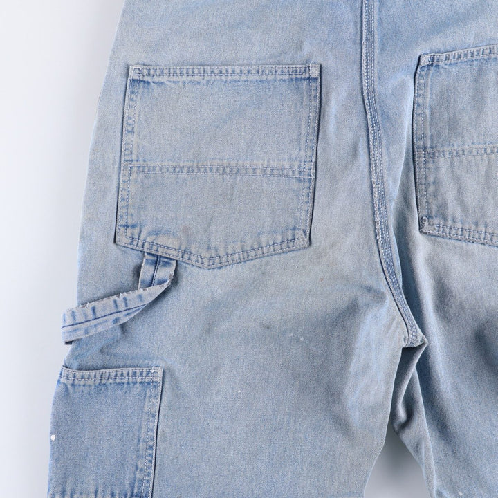 Big Smith Men's Denim Overalls, Size W34 unclear blue type Vintage Second Hand