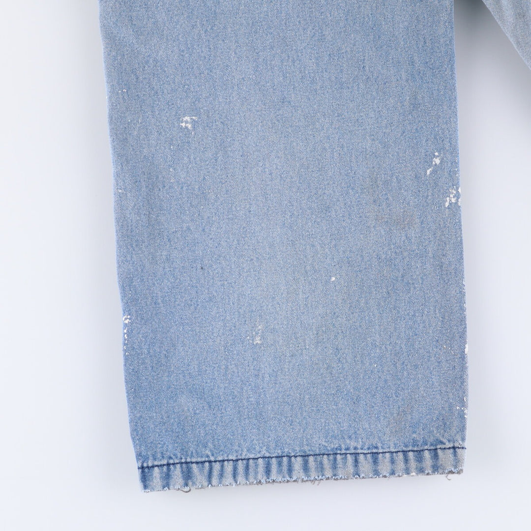Big Smith Men's Denim Overalls, Size W34 unclear blue type Vintage Second Hand