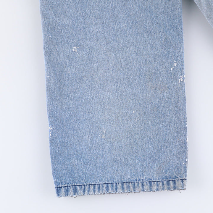 Big Smith Men's Denim Overalls, Size W34 unclear blue type Vintage Second Hand