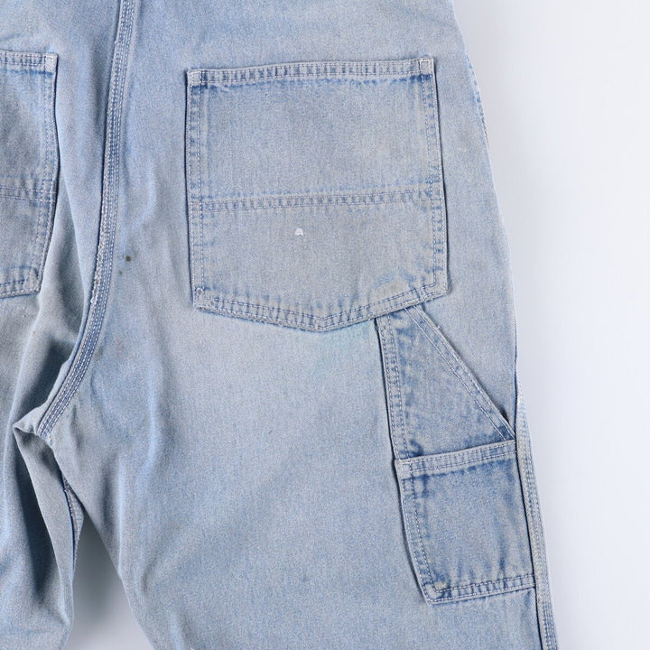 Big Smith Men's Denim Overalls, Size W34 unclear blue type Vintage Second Hand