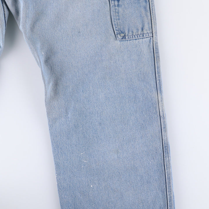 Big Smith Men's Denim Overalls, Size W34 unclear blue type Vintage Second Hand