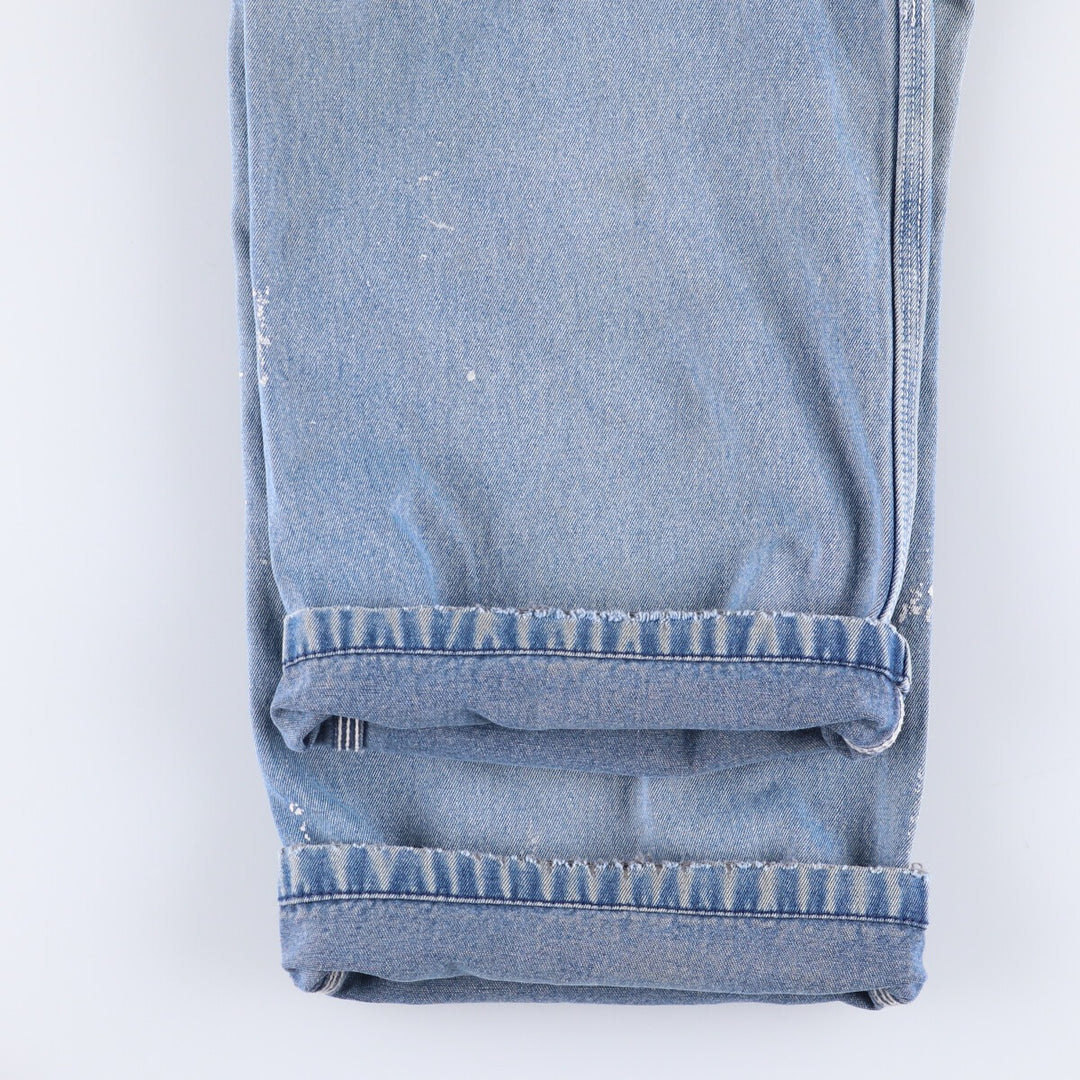 Big Smith Men's Denim Overalls, Size W34 unclear blue type Vintage Second Hand
