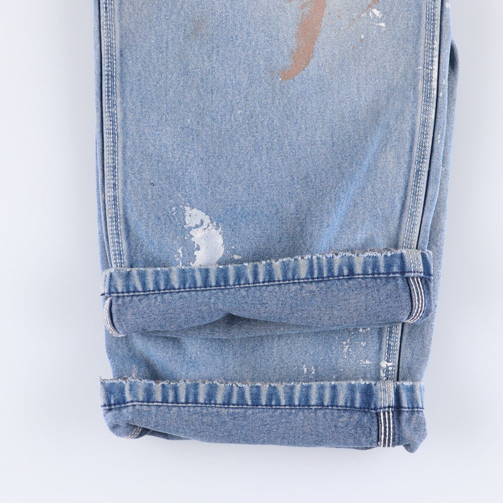 Big Smith Men's Denim Overalls, Size W34 unclear blue type Vintage Second Hand