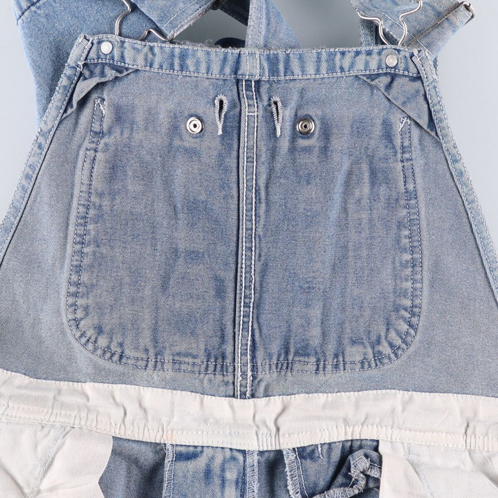 Big Smith Men's Denim Overalls, Size W34 unclear blue type Vintage Second Hand